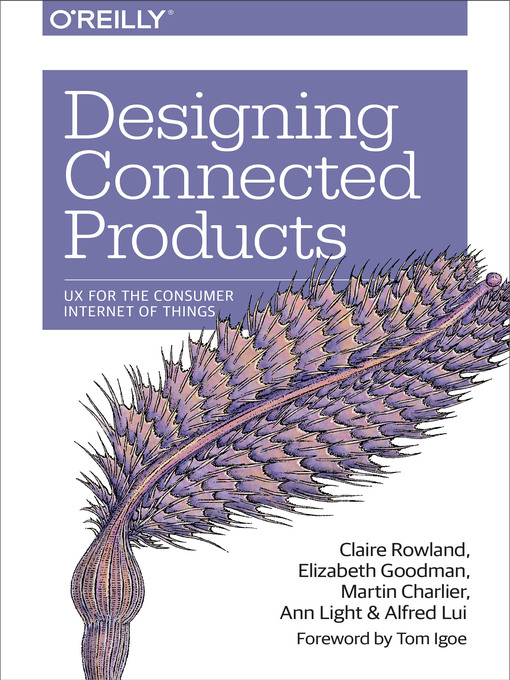Title details for Designing Connected Products by Claire Rowland - Wait list